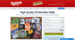Desktop Screenshot of beermats.com