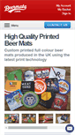 Mobile Screenshot of beermats.com
